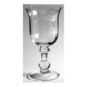 Mikasa Y2K French Countryside Clear Crystal Water or Iced Tea Goblets Set of 4